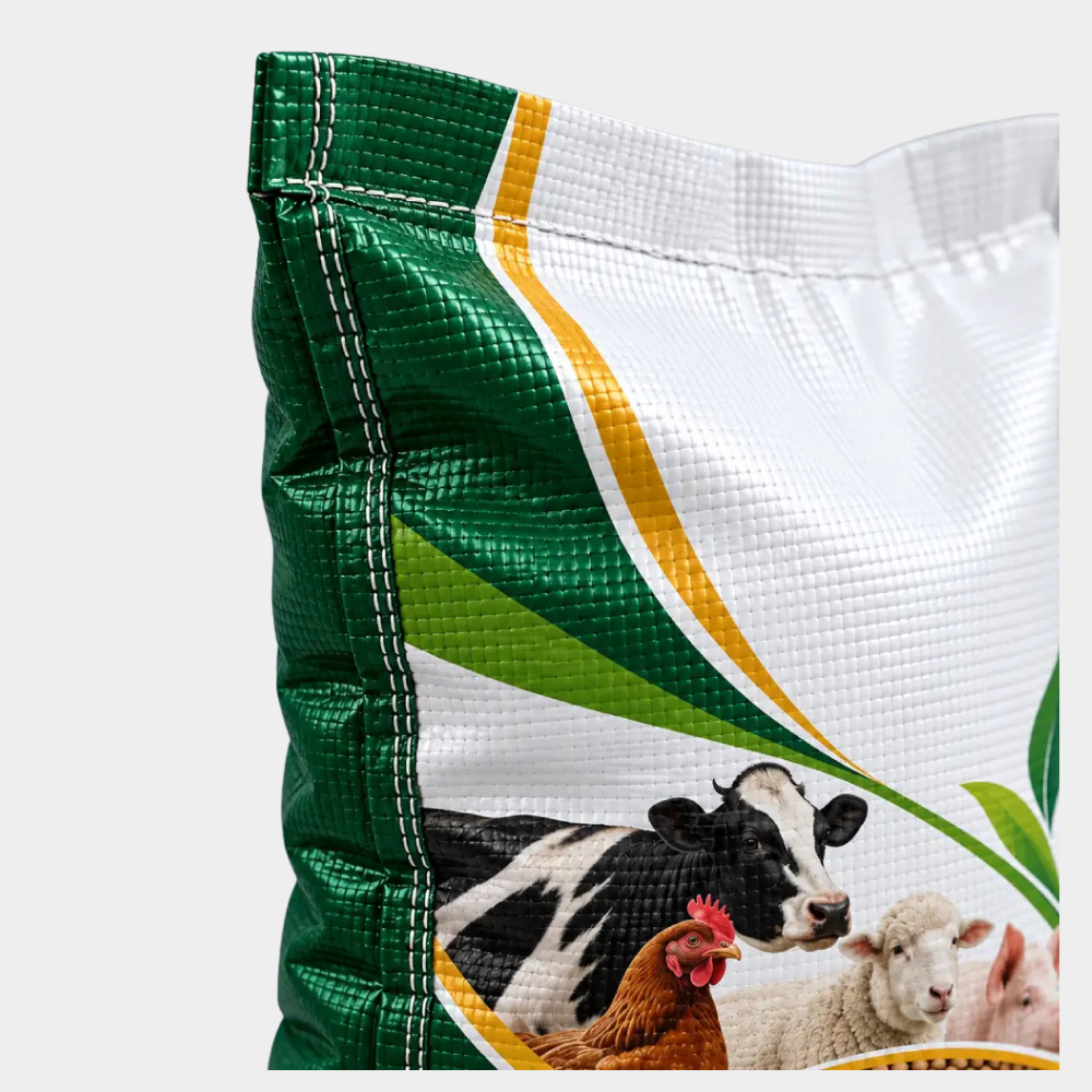 Printed PP Woven Animal Feed Bags