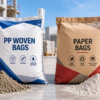 pp woven vs paper bags