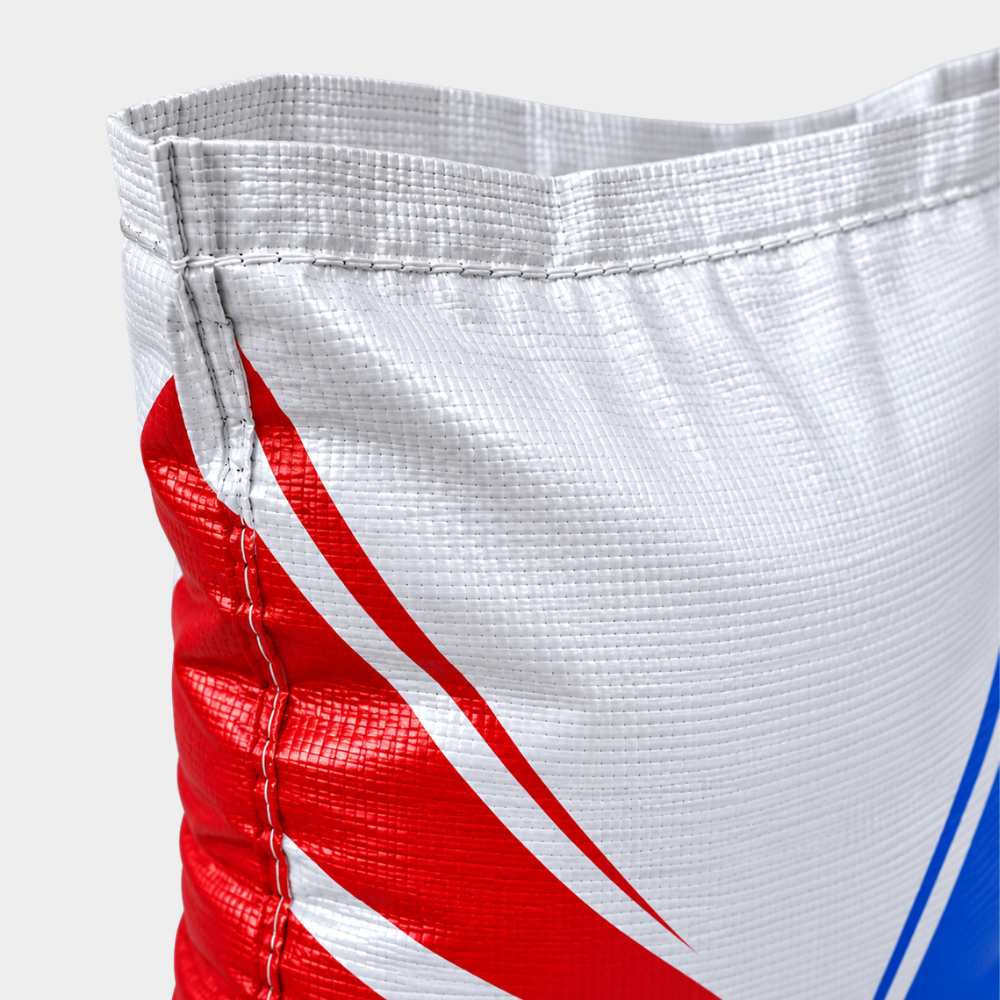 Red and Blue PP Woven Bags