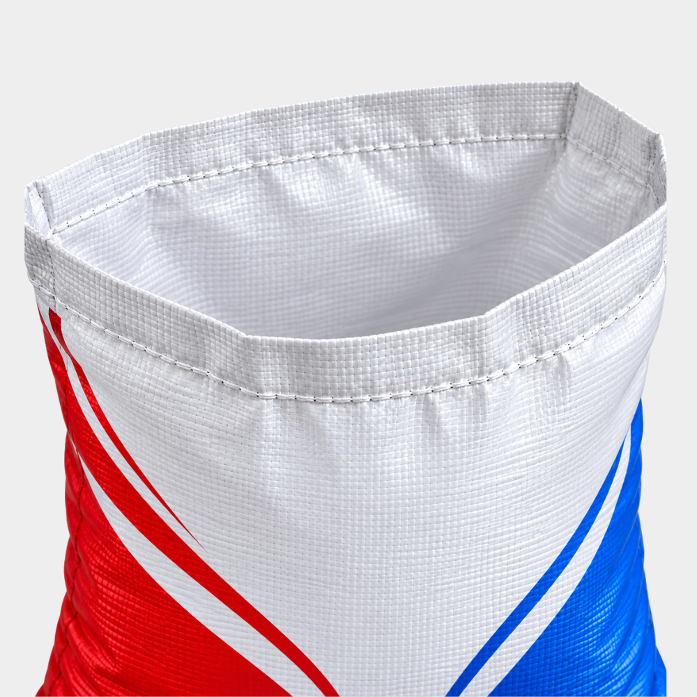 Red and Blue PP Woven Bags