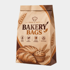 Custom Kraft Paper Bakery Bags